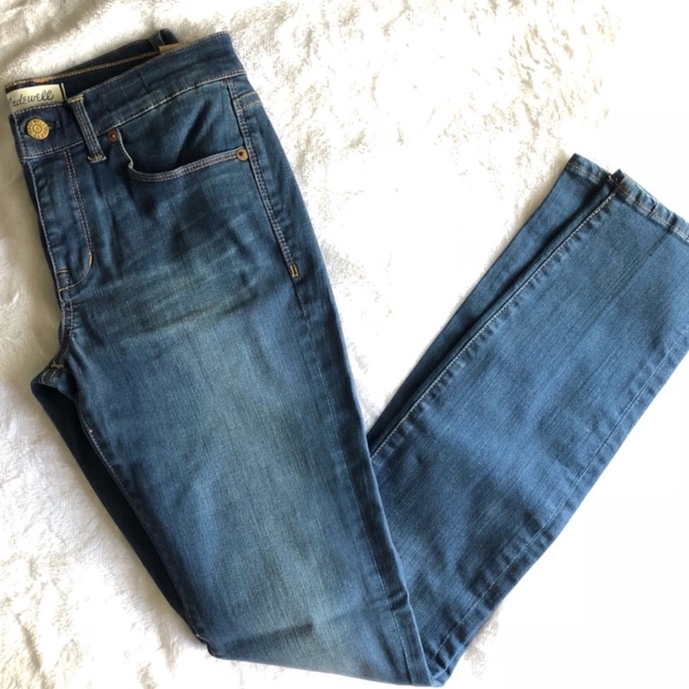Madewell Skinny Skinny Jeans in Sky Wash